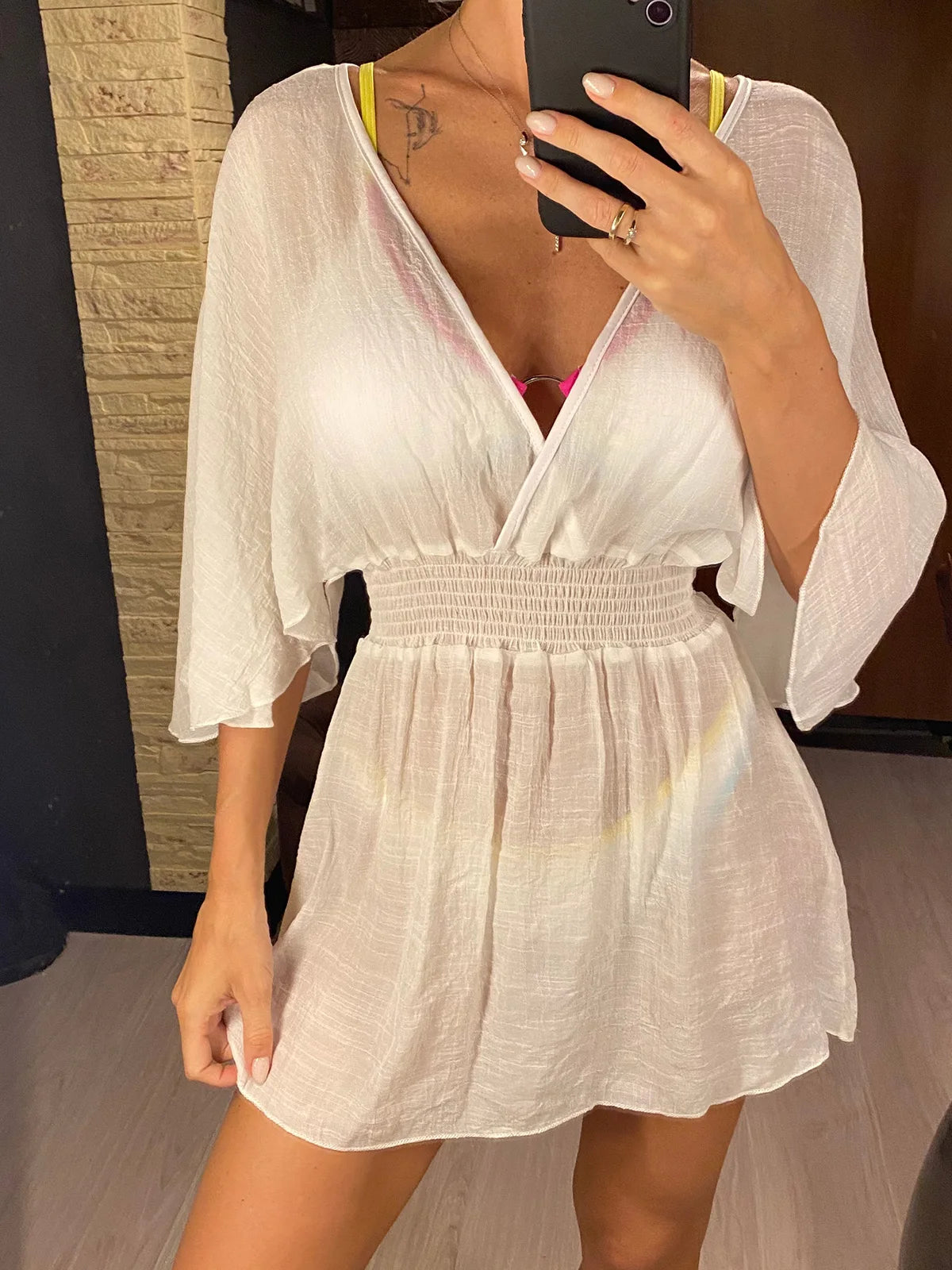 Backless Beach Cover-Up